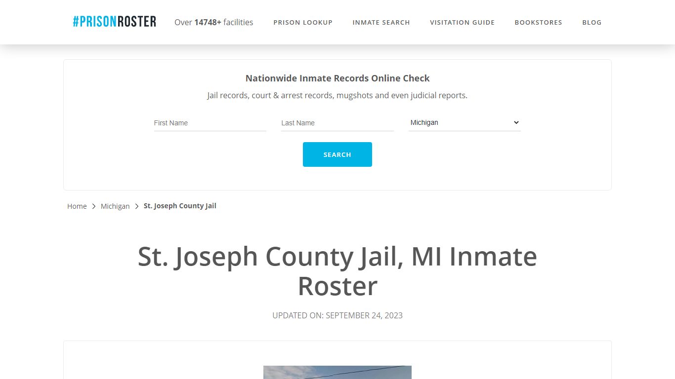 St. Joseph County Jail, MI Inmate Roster - Prisonroster